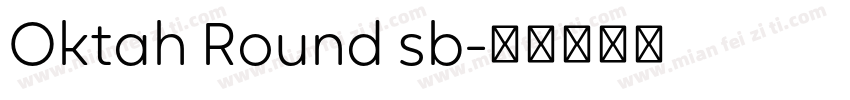 Oktah Round sb字体转换